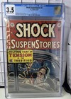 Shock SuspenStories 4 Cgc 3.5 Pre-Code Ec Comic 1952 Horror & Crime! Ow/W Pages!