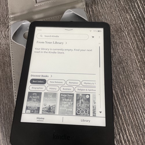 Amazon Kindle (11th Gen) 2022 C2V2L3, 16GB, Wi-Fi, 6" - Black (Without Ads) - Bild 3 von 11