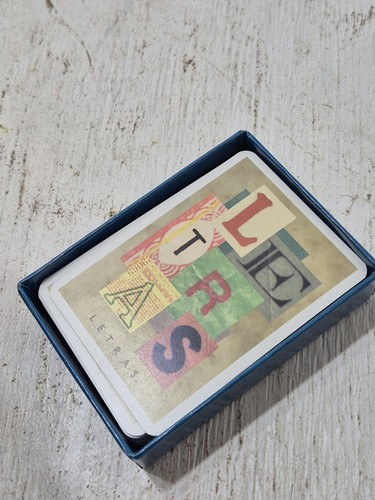 Vintage LETRAS The Card Game for People Who Love Words 1990s Complete? - Picture 3 of 3