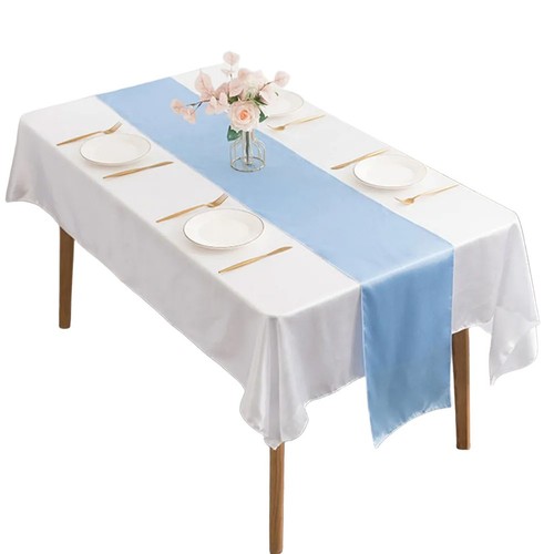 Event Table Cloth Contemporary Style Enhances Table Decor Pure Color Options - Picture 10 of 42