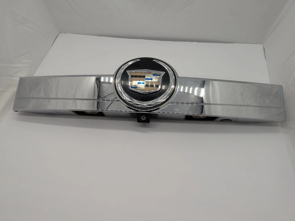 2007 - 2014 Cadillac Escalade Rear Liftgate Trim Molding W/ Camera OEM - Image 3 of 4