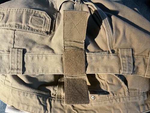 Pantaloni cargo DULUTH TRADING Fire Hose Ultimate Relaxed Fit cachi 46x30 articolo 18107 - Foto 12 di 12