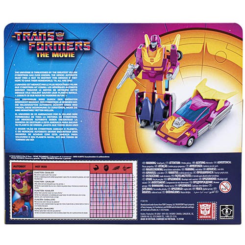 Transformers G1 Hot Rod Cavalier Autobot Figure Hasbro Official New In Box - Picture 3 of 5