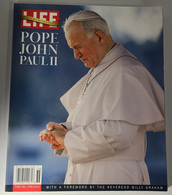 #ad Life Commemorative Pope John Paul II Special Edition Illustrated Paperback $6.99