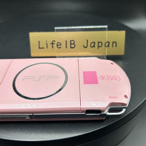 SONY Playstation Portable PSP-3000 AKB48 Blossom Pink Console only No Battery - Picture 17 of 23