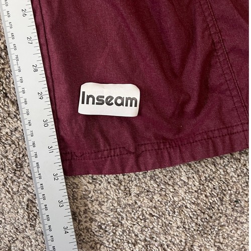 ATHLETA Womens 4 Burgundy Hendiwoods Hiking Outdoor Lightweight Nylon Blend Pant - Picture 9 of 10