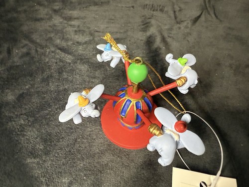Disney Dumbo The Flying Elephant Ride Christmas Ornament 1999 Disneyland #3 of 6 - Picture 2 of 3