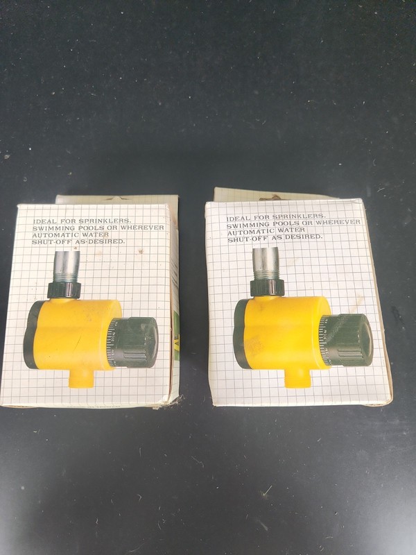2, 4 Hour Watering Timer For Sprinklers And Swimming Pool Wherever Auto Shot Off