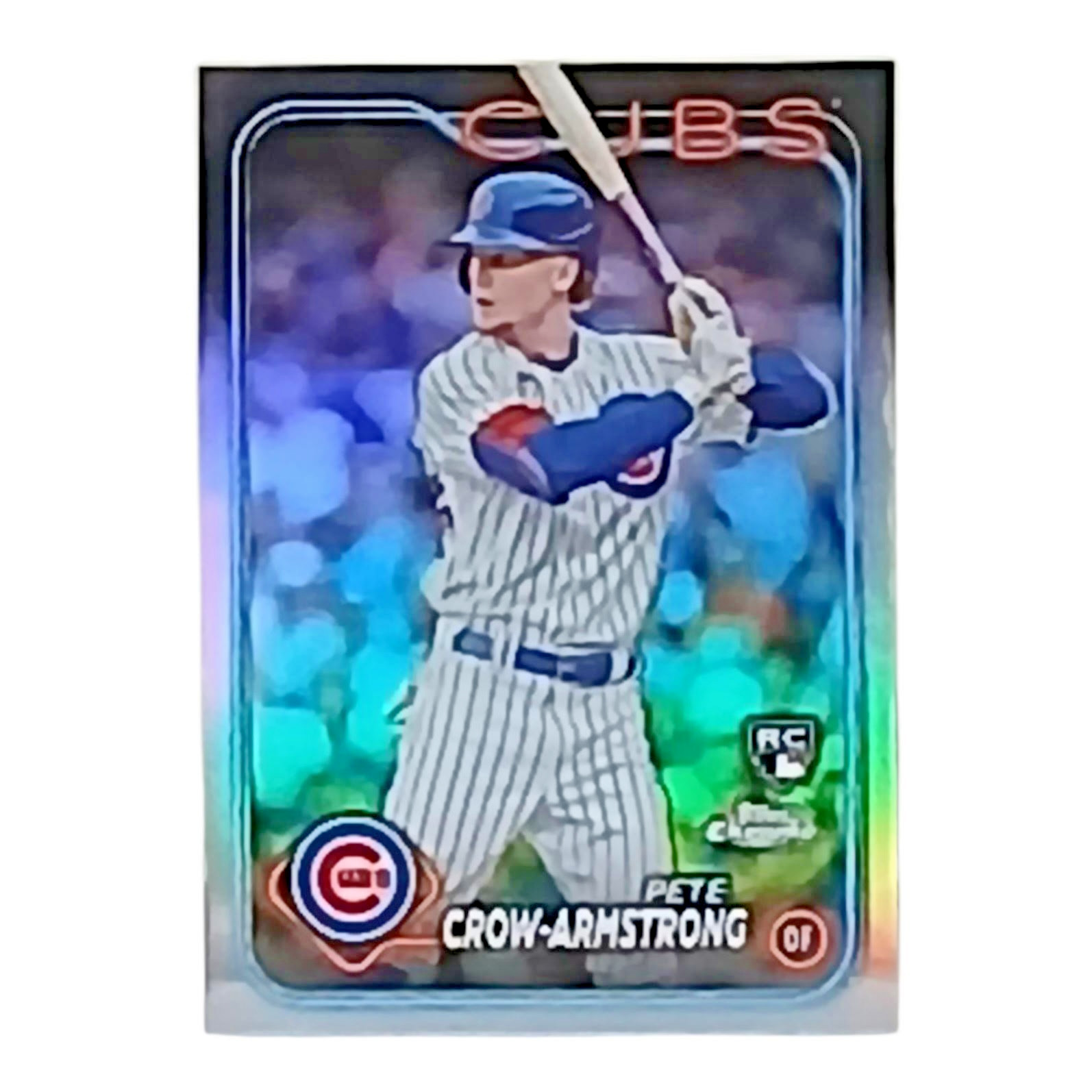 2024 Topps Chrome Pete Crow-Armstrong RC #16 Refractor Chicago Cubs Rookie