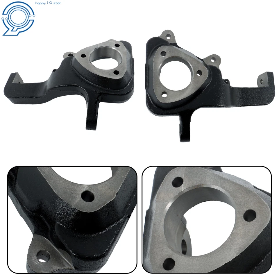 3" Front Lift Spindles Suspension Kit 2002-2018 For Dodge Ram 1500 2WD Truck Foto 3 de 4