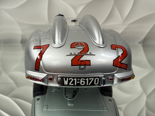 CMC 1/18 MERC BENZ 300 SLR (W1965S) MILLE MIGLIA SIEGER 1955 #M-066 *LEER MÁS ABAJO* - Imagen 21 de 23