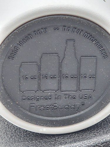 Frost Buddy Bidone Universale Colster® Bianco e Grigio - Autentico - Foto 3 di 5