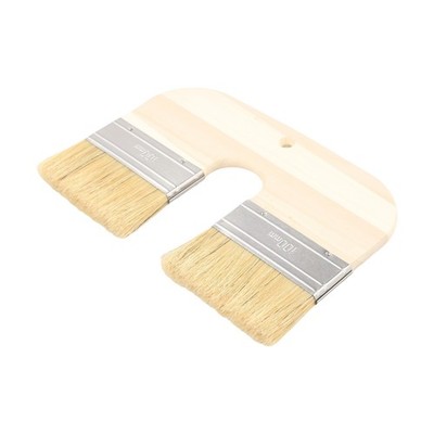Efficient Limewash Brush �C U-Shaped Natural Bristle For Smooth Application!