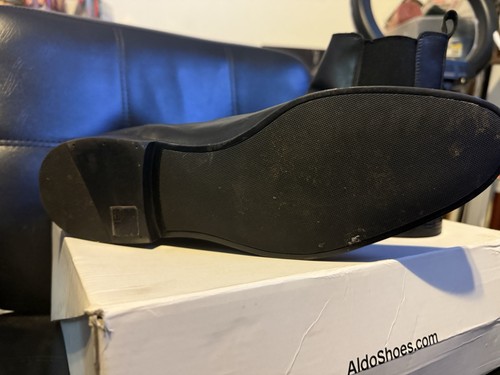 Aldo Black Dress Boot Chambers 11M US Used - Picture 6 of 8