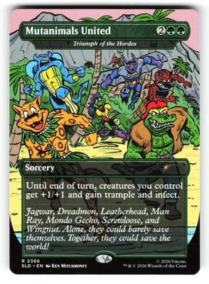 Mutanimals United Triumph of Hordes #2366 (NM) (Non-Foil) (R) (SLD