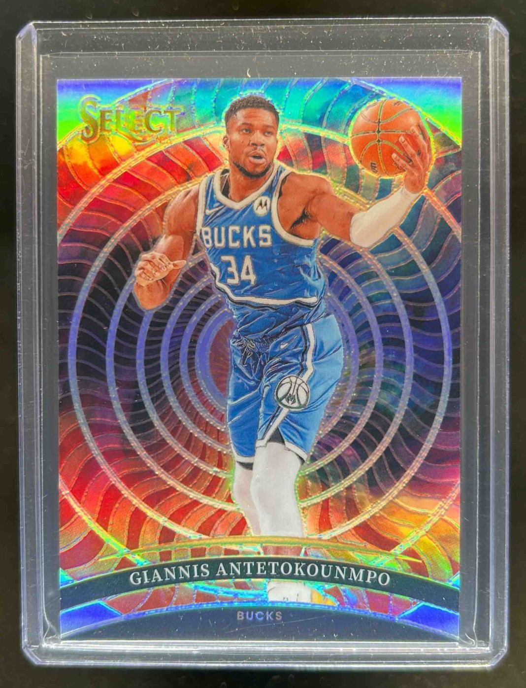 2024-25 Select Giannis Antetokounmpo Color Wheel #23 Bucks