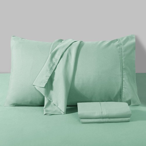 FUNDAS DE ALMOHADA ULTRA SUAVES SERIE 1800 - JUEGO DE 2 FUNDAS DE ALMOHADA TAMAÑO KING Y QUEEN - Imagen 145 de 175