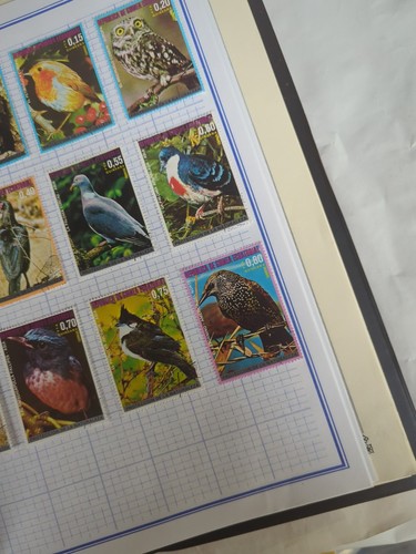 Colección de estampillas de Burundi, Ruanda, otra África sin recoger muchas como nuevas en álbum - Imagen 19 de 19