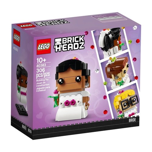 Lego BrickHeadz Wedding Bride & Groom 40383 & 40384 New - Picture 10 of 13