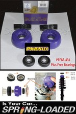 Powerflex Front Strut Top Mounts -10mm Drop for Seat Leon & Cupra R Mk1 1M 99-05