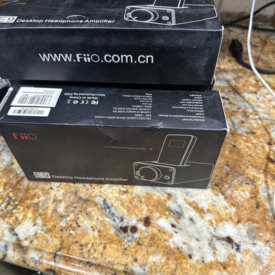 Fiio Desktop Headphone Amplifier E9 Desktop Open Box