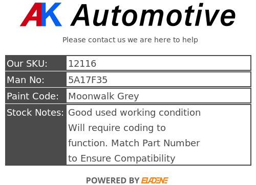 MINI F54 F55 F56 F57 F60 B38 1.5 PETROL 2019~On ENGINE DME ECU 5A17F35 - Picture 8 of 8