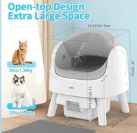 USED Autoscooper 11 Self Cleaning Cat Litter Box, Automatic Cat Litter Box 4