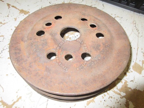 1962-1975 Corvette 2 Groove 3858533 Original Crankshaft Pulley Second Design - Picture 8 of 11