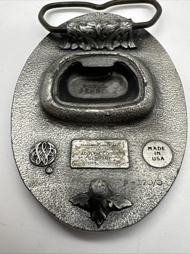 Fibbia cintura promozionale acqua sorgente pura birra Coors Pura montagna rocciosa P-170/0 - Foto 7 di 7