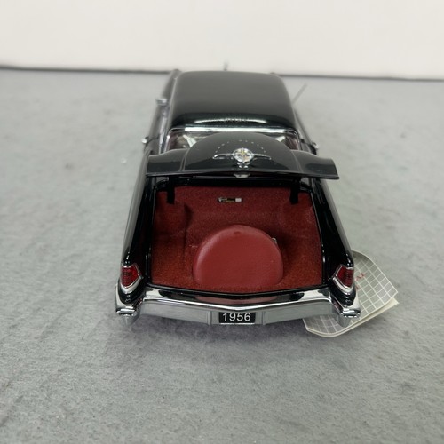 Franklin Mint 1956 Continental Mark II Die-Cast Auto Maßstab 1:24 schwarz mit Schaumstoff LESEN - Bild 12 von 22