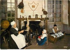 Postcard - Folklore - Berry - Paysanne du Bas Berry - Household Care -