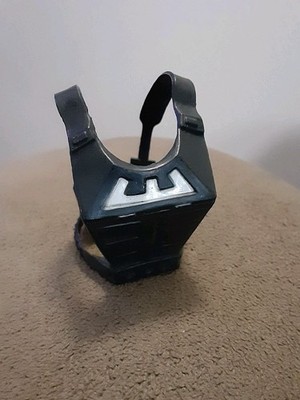 MOTU He-Man Zodak black BODY ARMOR Vest Harness Masters Of The Universe 1984