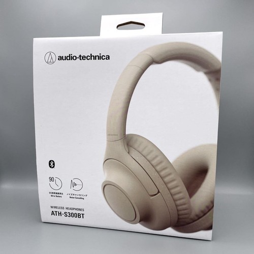 Audio Technica Wireless Headphones Ath-S300Bt Bg Beige