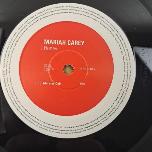 Mariah Carey Honey Promo 2 x 12" 1997 UK Vinyl Columbia XPR 2367 - Picture 4 of 4