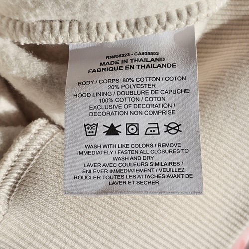 Felpa Nike con cappuccio uomo piccola panna full zip foderata in pile minimal swoosh - Foto 7 di 7