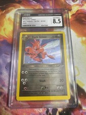 CGC 8.5 1st Edition Dark Scizor Neo Destiny Holo Rare