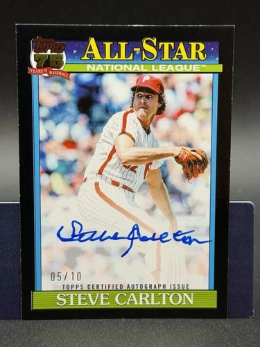 2026 Topps Series 1 Steve Carlton Red Foil (RAW)