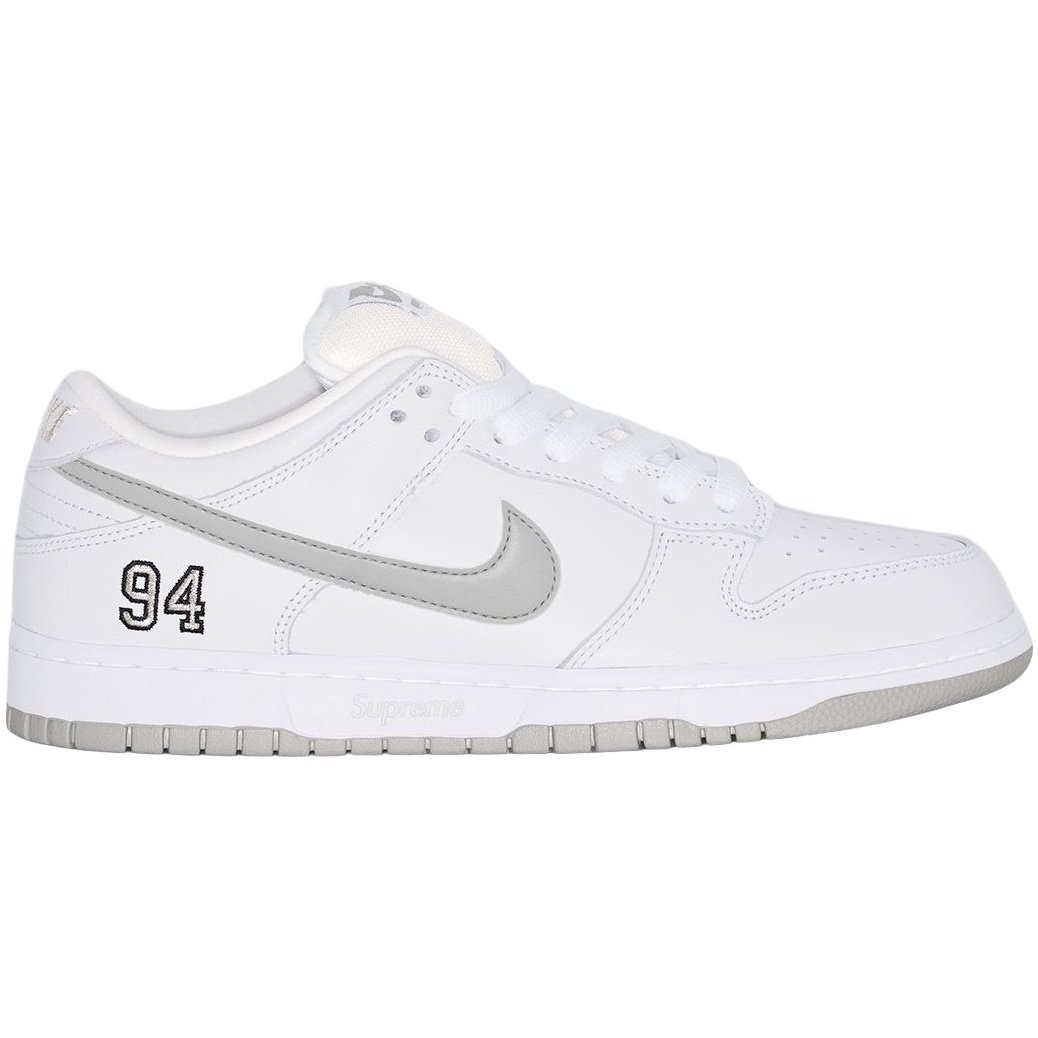 supreme Nike sb dunk low white 26cm 最安値 Nike SB Dunk Low Supreme 94 White - Multiple Sizes - New IN