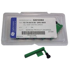 GRAPHIC CONTROLS 82-79-0414-06 - GREEN TEMPERATURE PENS Pen, 6 Pens, Green 21EK5