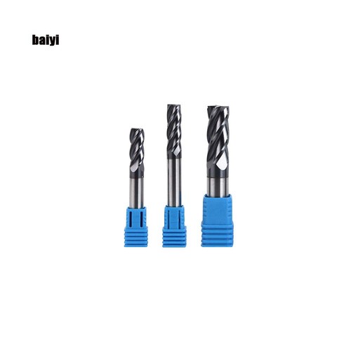 joleully 1/2" Carbide Square End Mill, HRC 45 Deg Single End 4 Flute AlTiN Co... - Picture 8 of 8