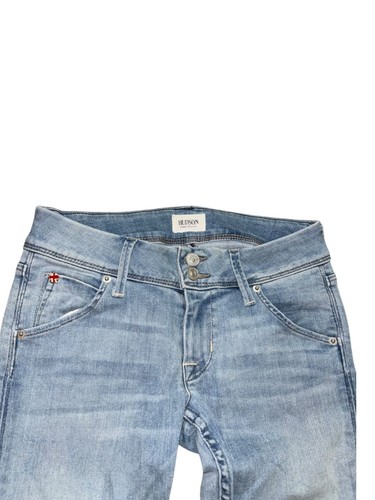 Hudson Größe 24 Collin Skinny Knieloch Denim Jeans - Bild 2 von 9