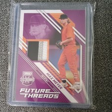 2021 Panini Elite Extra Edition Max Meyer Future Relic Purple SSP #6/7 