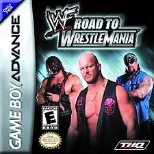 WWF Road to WrestleMania (Nintendo Game Boy Advance, GBA) Cart Only