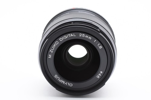 Near Mint Olympus M.ZUIKO DIGITAL 25mm F/1.8 MSC Prime Lens Black #O0012 - Picture 3 of 12