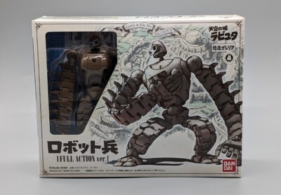 LAPUTA Castle in the Sky Galleria ROBOT SOLDAT Full Action ver. Ghibli mit Box