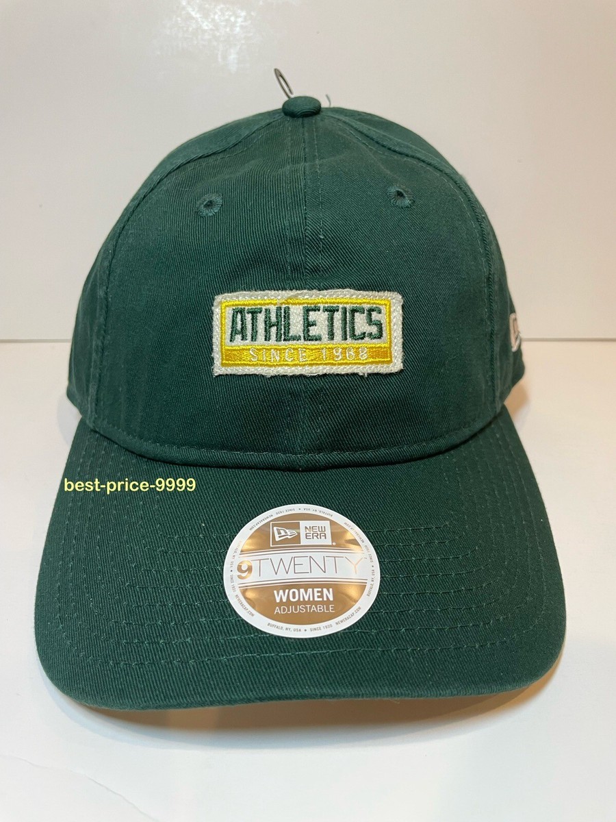 【海外限定】NEW ERA 9TWENTY Oakland Athletics Green llic Oakland As Hat New Era Green 9TWENTY Adjustable Athletics