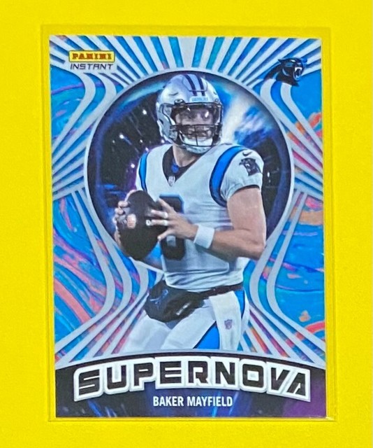 2022 Panini Instant Baker Mayfield SUPERNOVA 1/1523 SP Carolina Panthers #S-5 🔥
