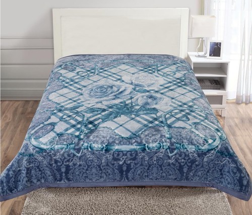 2 Ply Heavy Blanket Soft Thick Warm Bed throw Double Sided King / Double Size - Picture 31 of 42