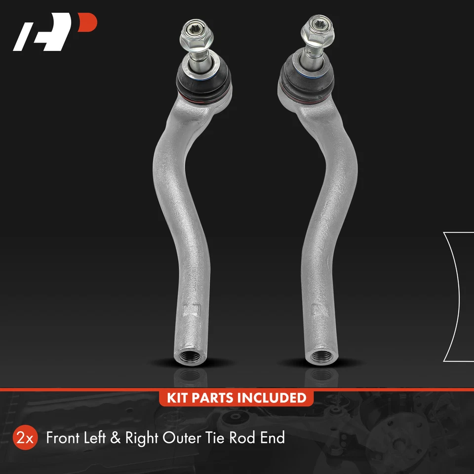 A-Premium 2 piezas extremo de barra de amarre delantero derecho y derecho exterior para Mercedes-Benz R320 R350 R500 Foto 2 de 4