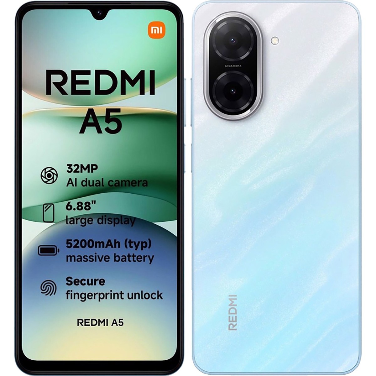 Redmi A5 (3GB RAM + 64GB Memory) - Ocean Blue